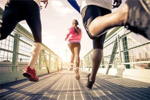 healthy habits - jogging runners outdoors workout