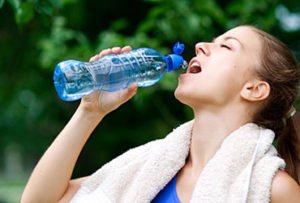 healthy habits - hydrating