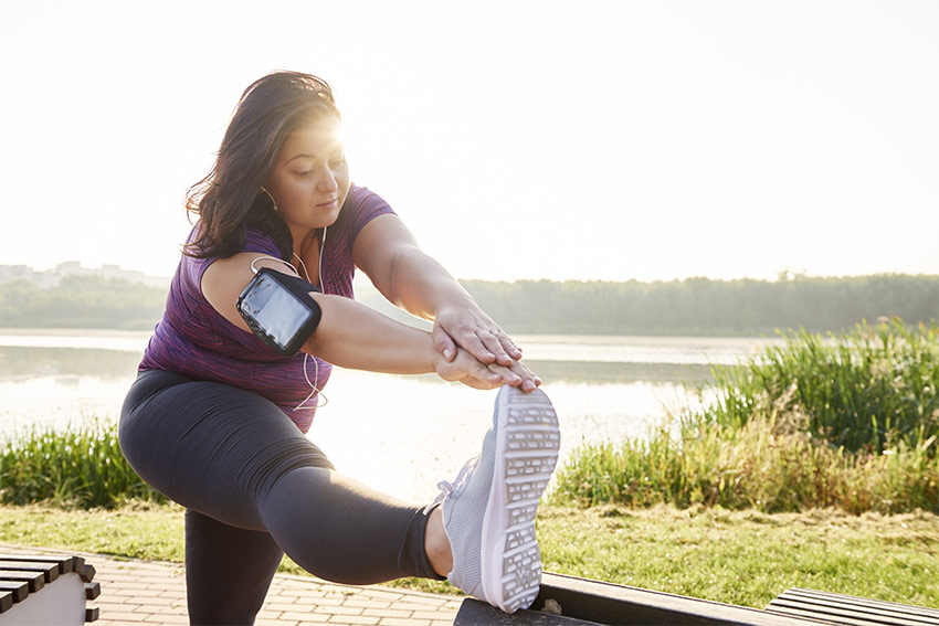 stretch before exercise
