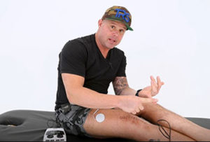 Kelly Starrett pad placement for electrical stimulation