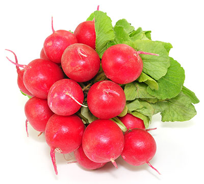 radishes for increased blood flow
